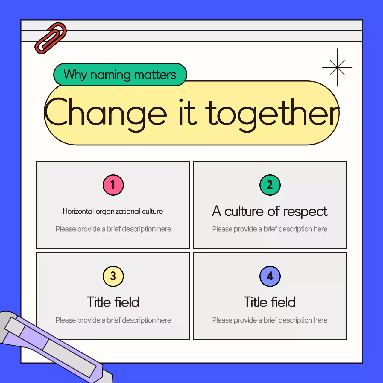 Panduan Perusahaan Modern Berwarna-warni Instagram Carousel