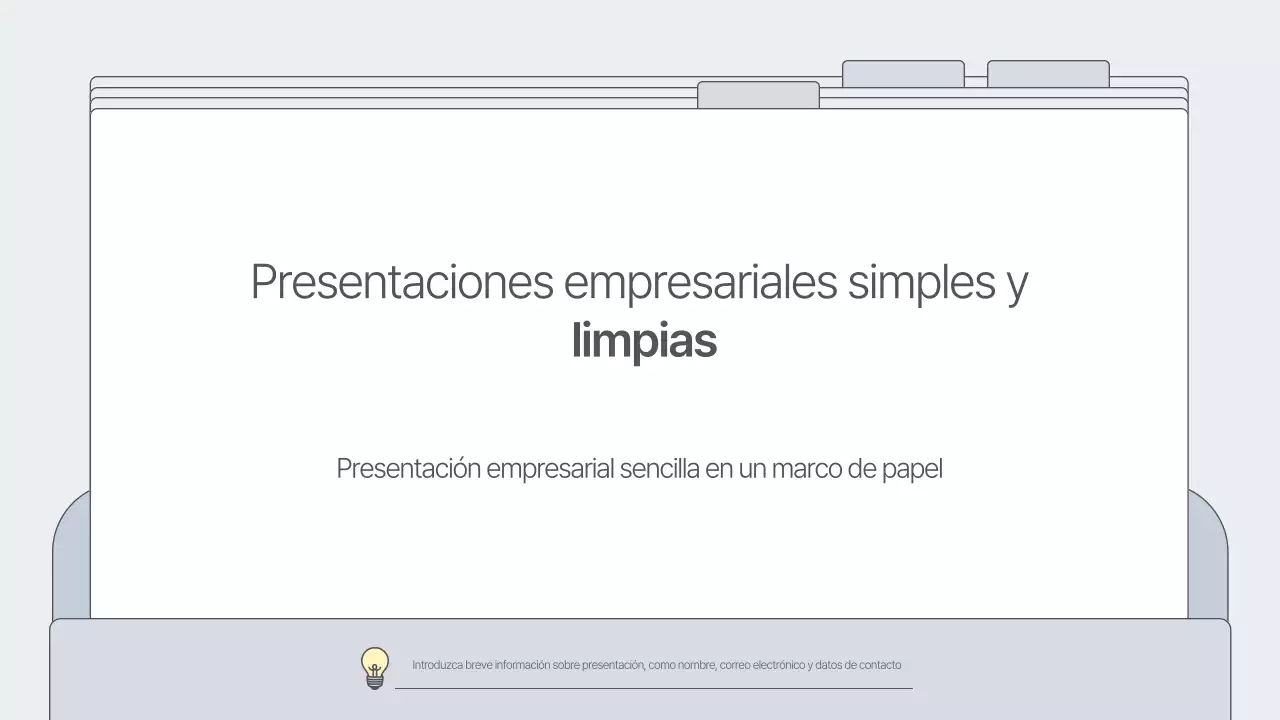 Un plan de negocio sencillo y gris
