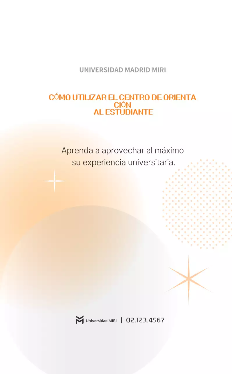 Guía sencilla de Orange para la vida universitaria