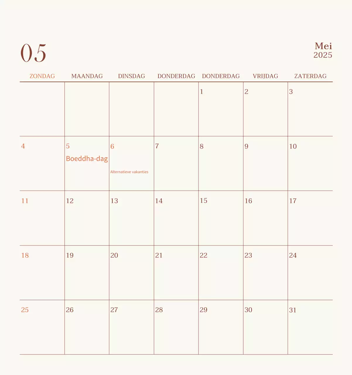 Promote Beige Vintage Café