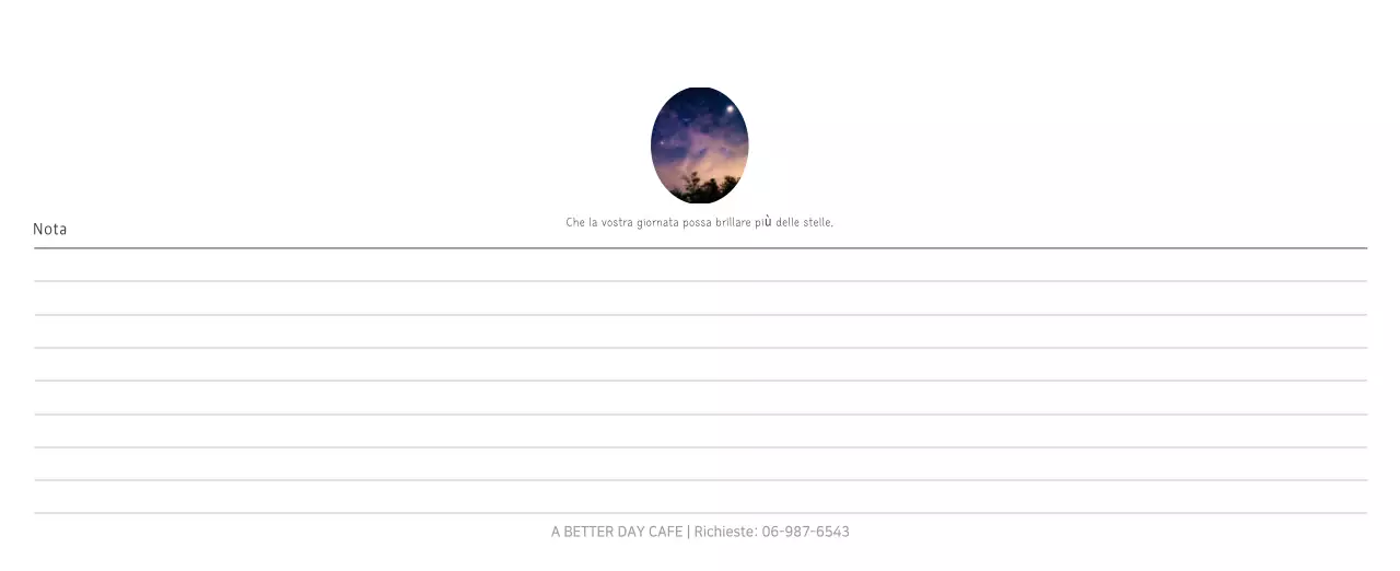 Calendario botanico naturale bianco e pulito