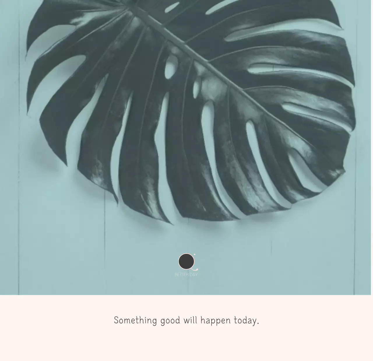 Kalender alam botani putih bersih