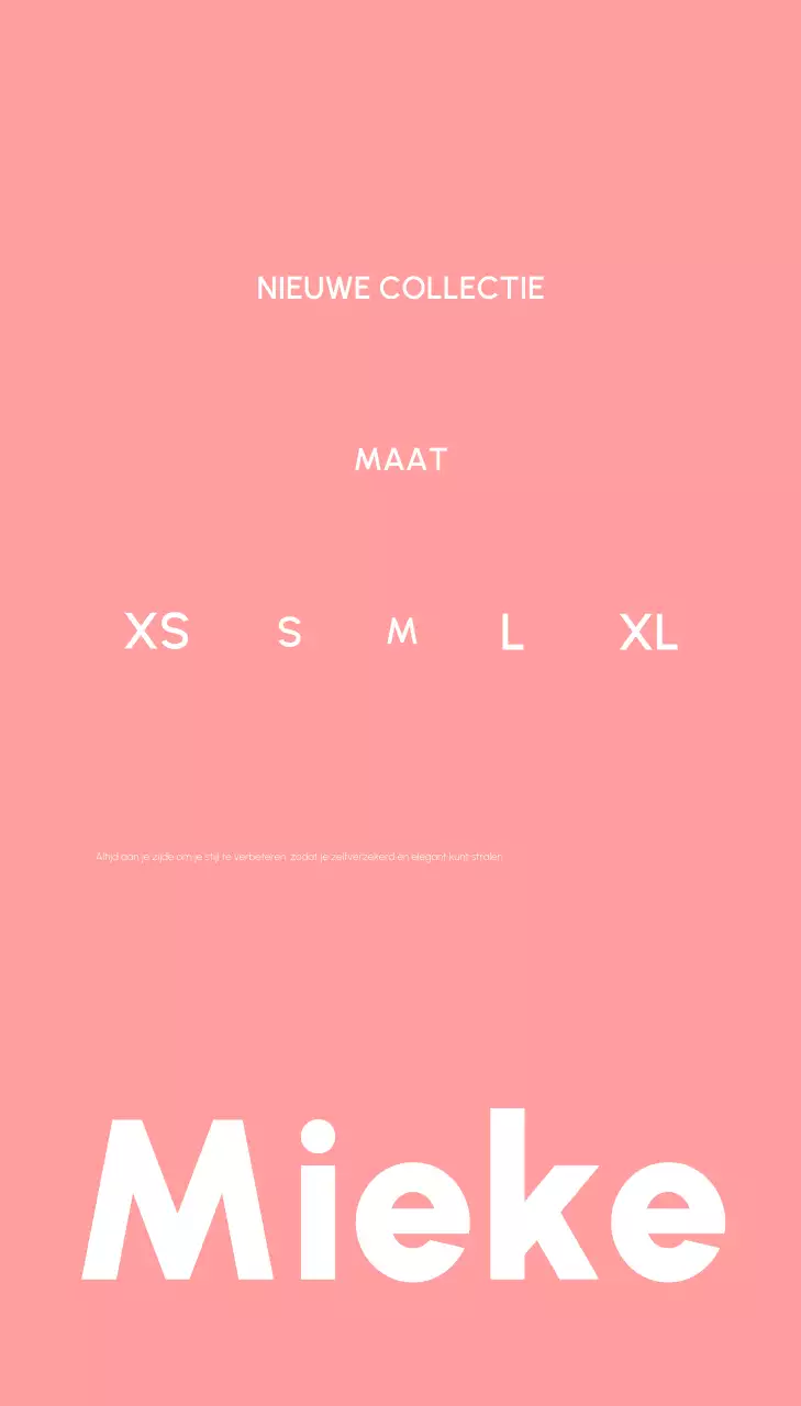 Roze Moderne Fashion Hangtag Etiketten