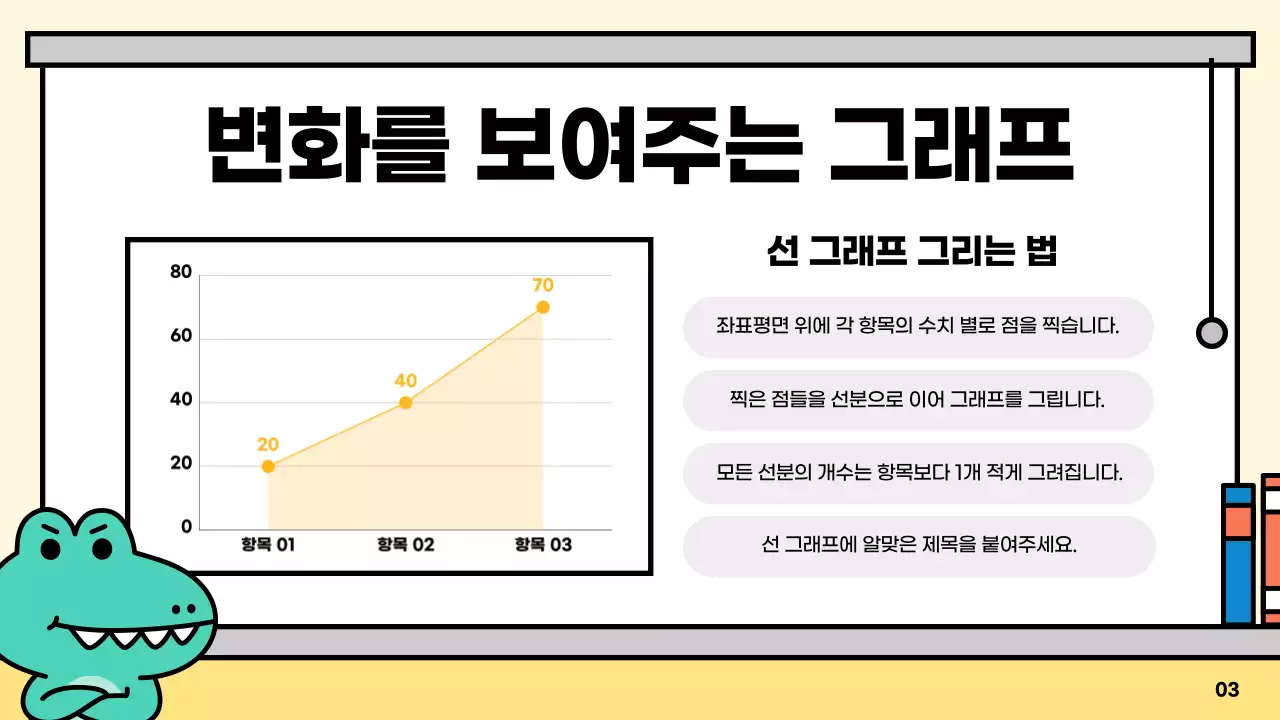 민트 심플 프레젠테이션 설명