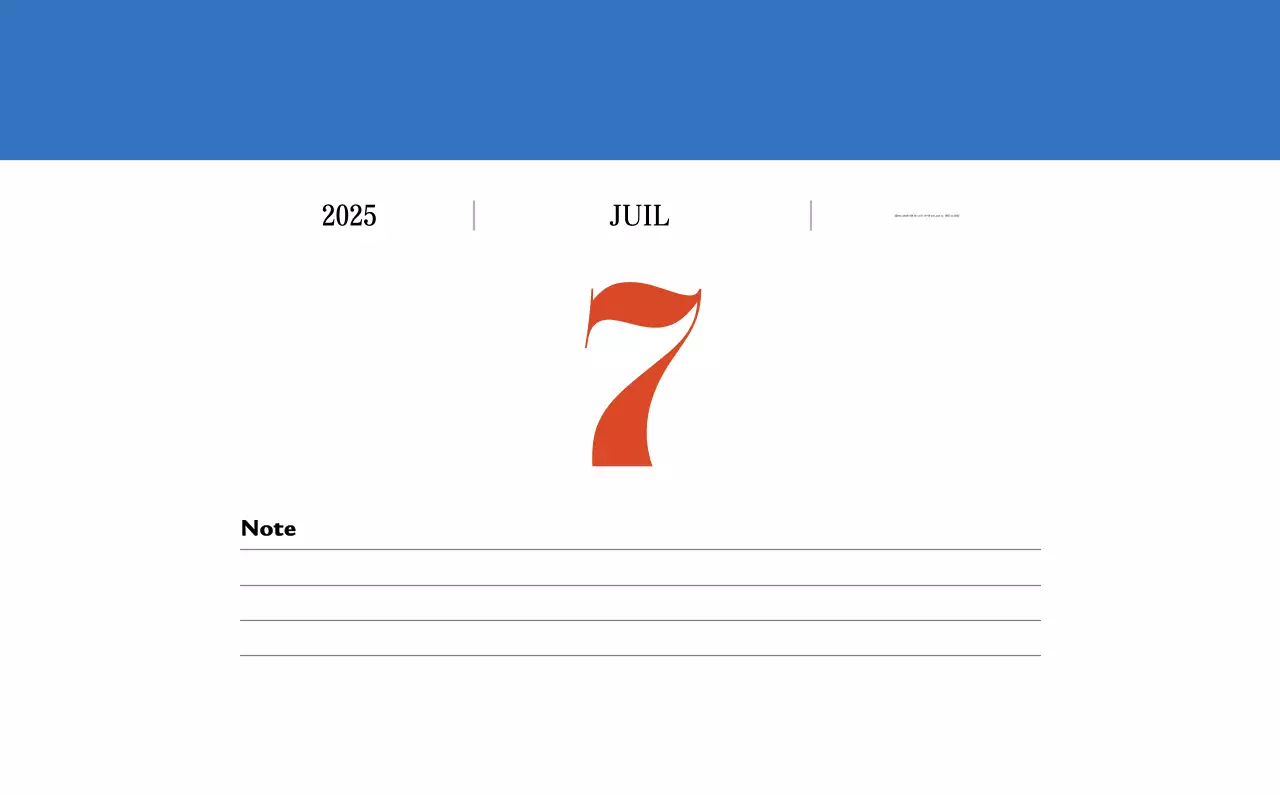 Calendrier de mémoire rétro en rouge