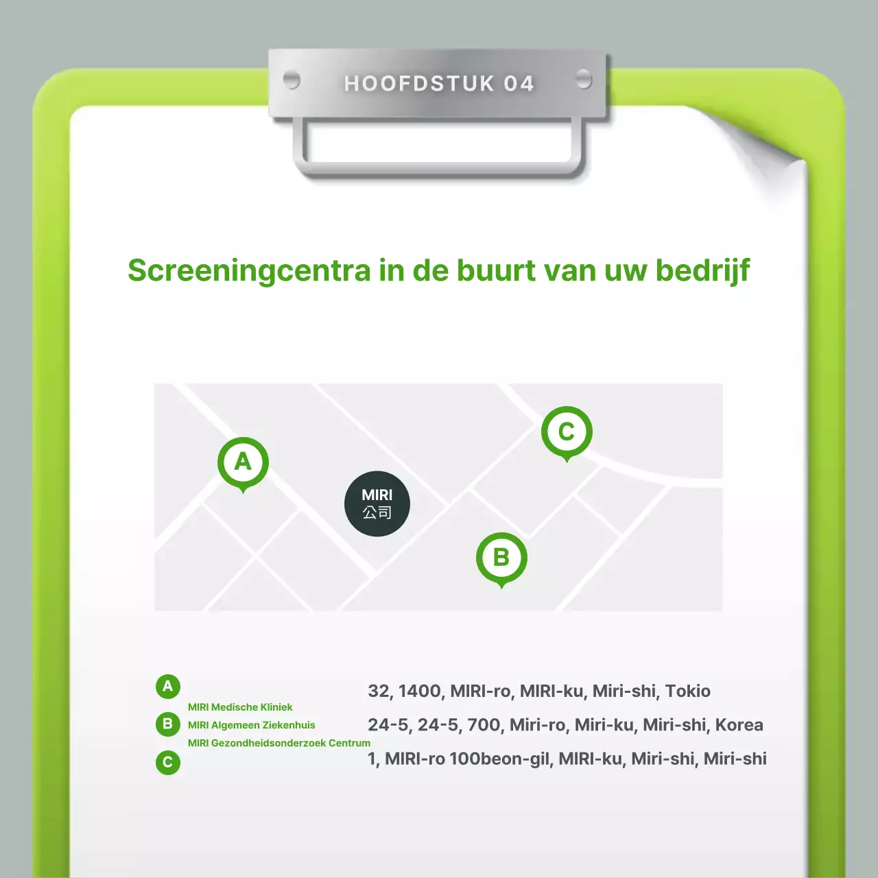 Gids voor de jaarlijkse eenvoudige gezondheidscontrole