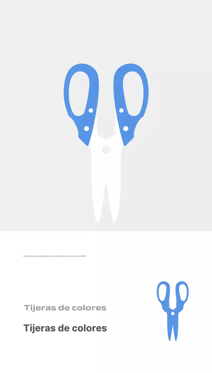 Anuncio de mercería de papelería sencilla gris