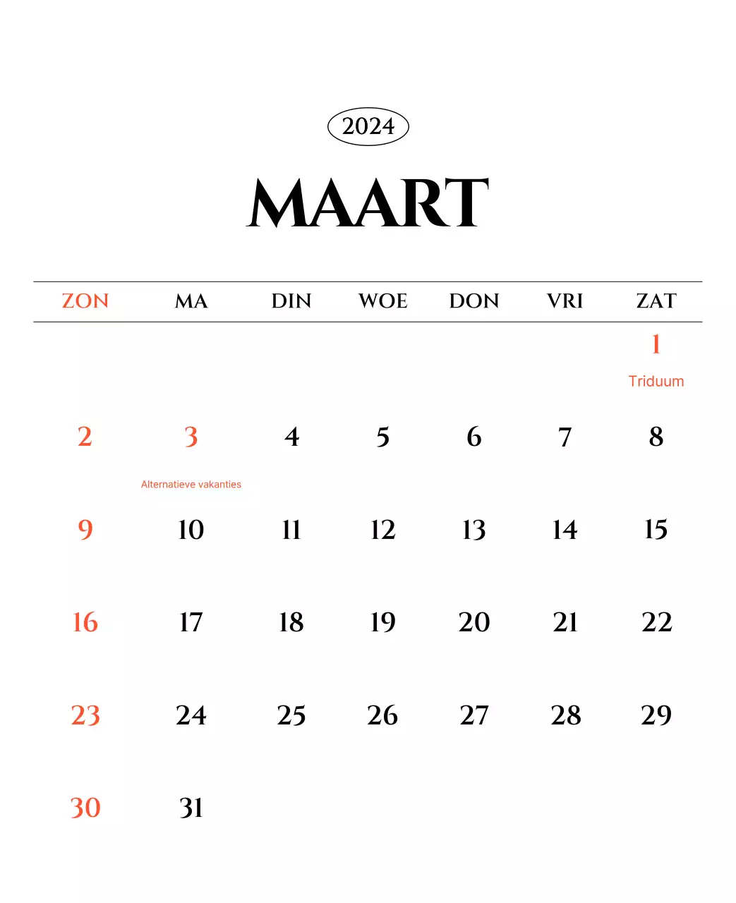 Eenvoudige kalender met zwart-wit emotionele reisfotografie concept