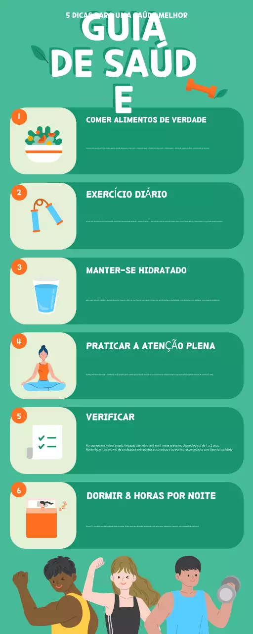 guia de saúde verde moderno