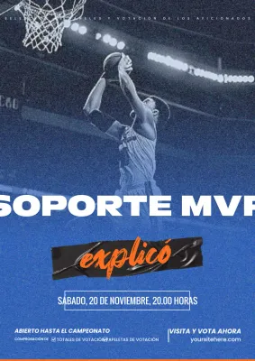anuncio baloncesto moderno azul