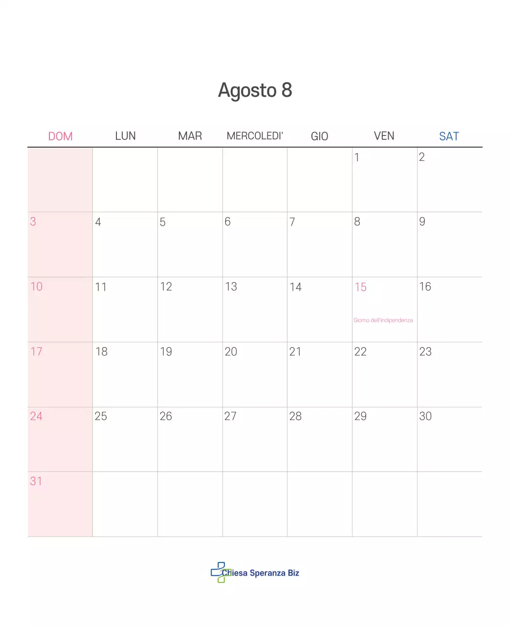 Chiesa illustrazione pulita pastello