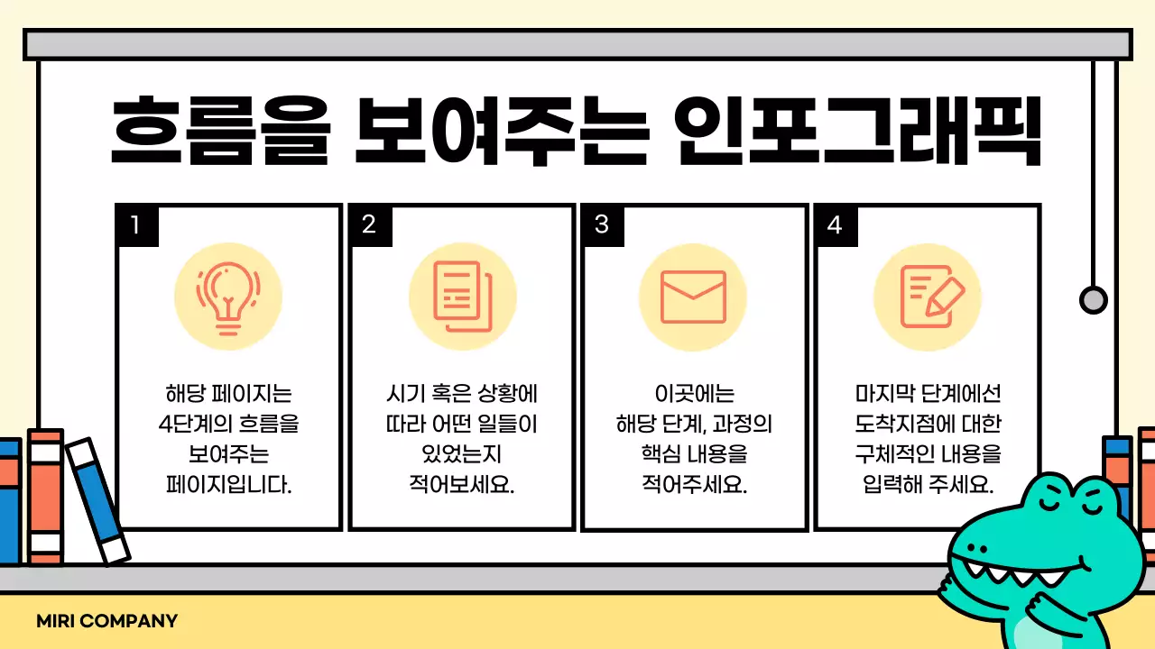 민트 심플 프레젠테이션 설명