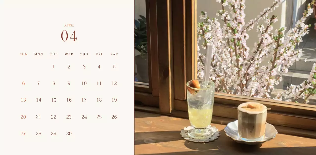 Promote Beige Vintage Cafe