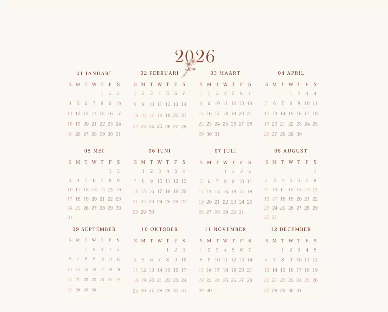 Promote Beige Vintage Café