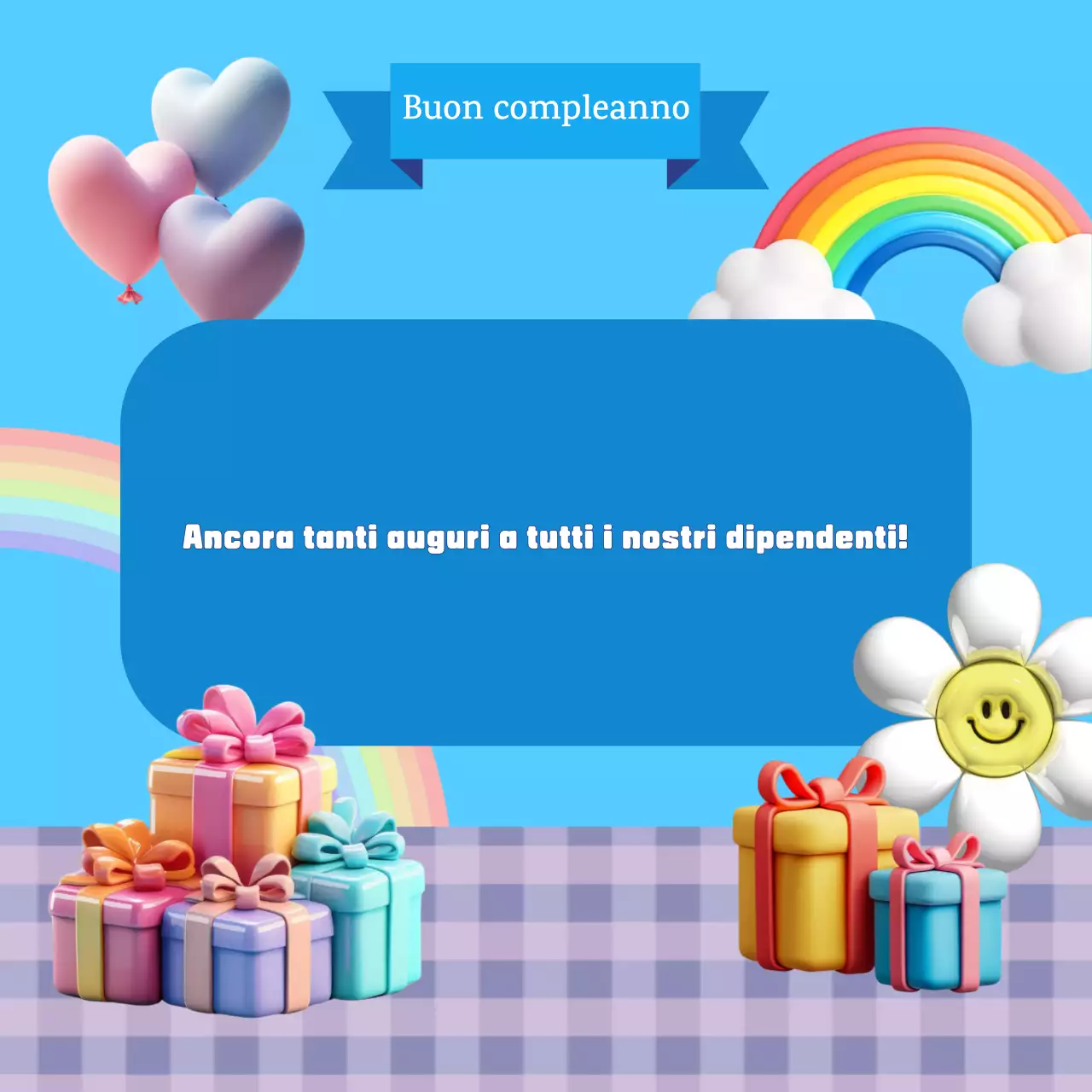Un compleanno in azzurro