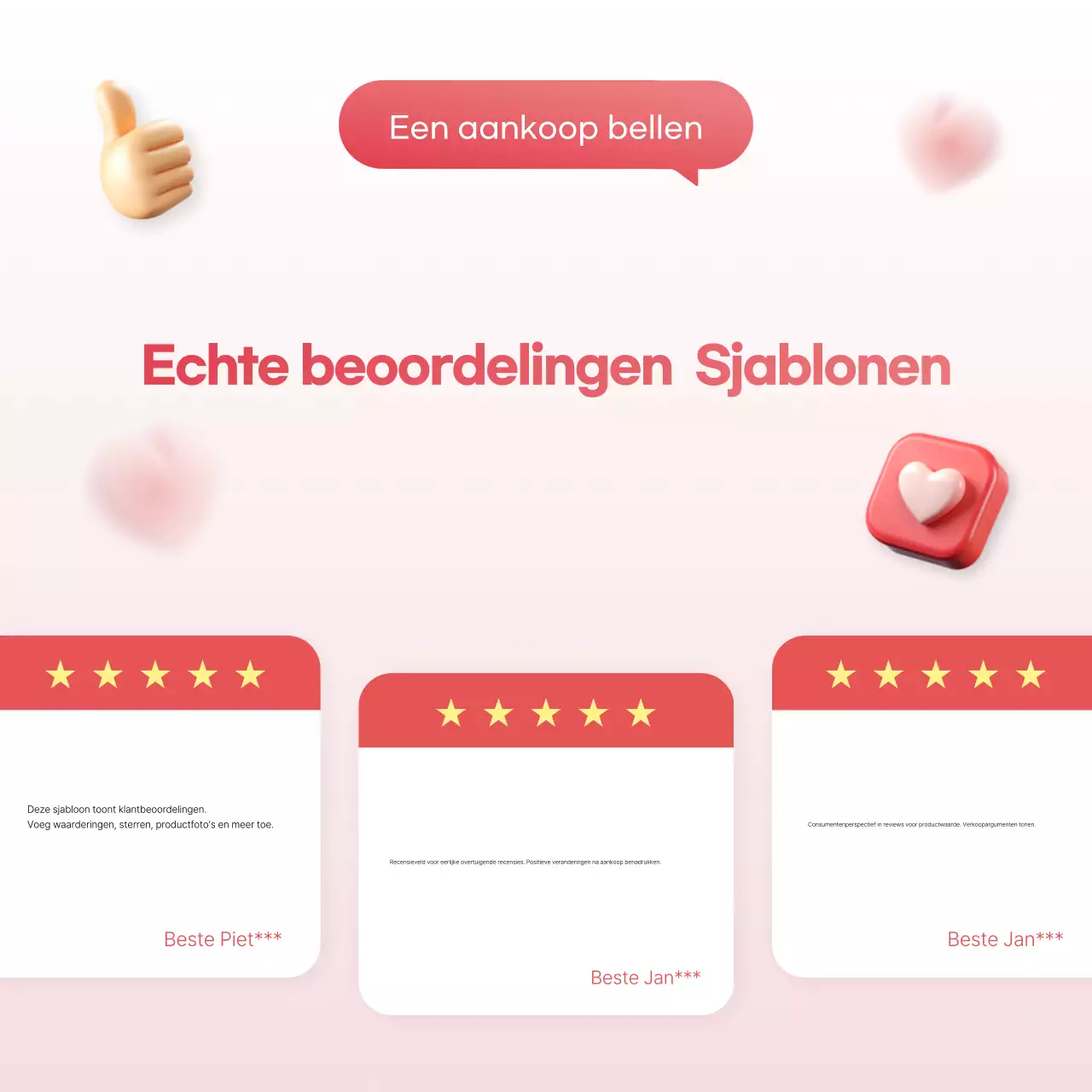 Red Modern Review Promotie