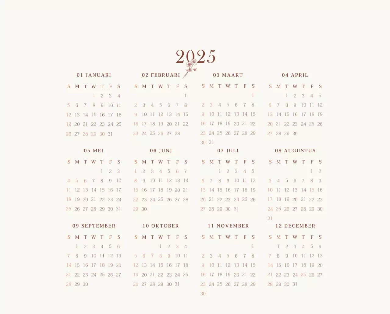 Promote Beige Vintage Café