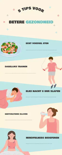 teal moderne gezondheidsgids