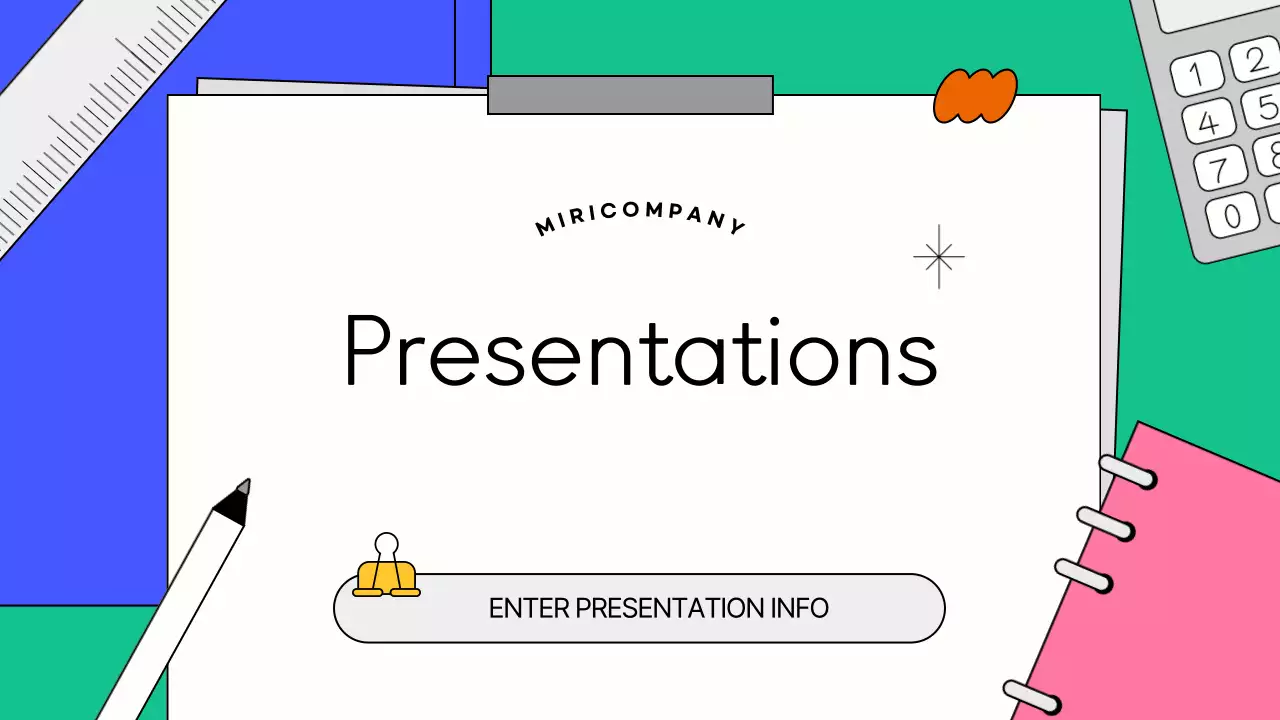 Hướng dẫn trình bày tối giản màu trắng