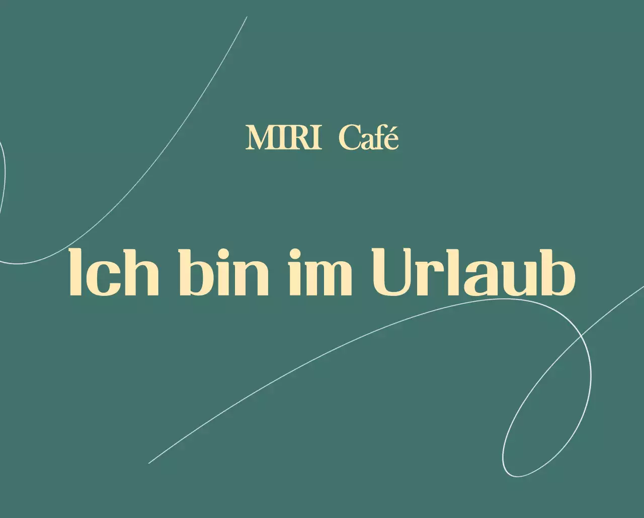 Ein moderner Café-Kalender mit Empfehlungen für das Getränk des Monats