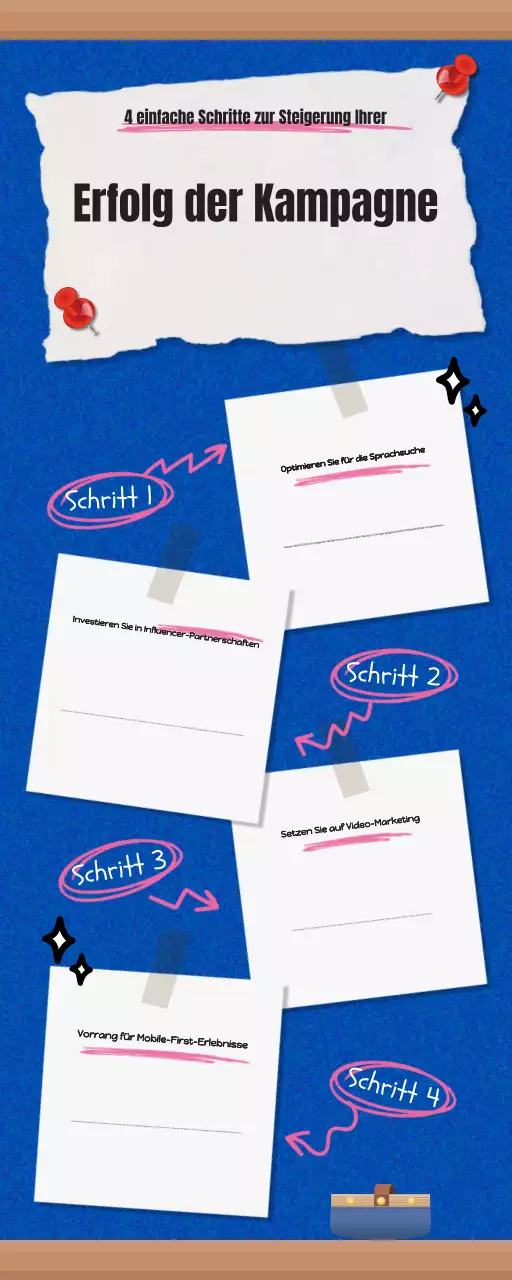 blue modern marketing guide