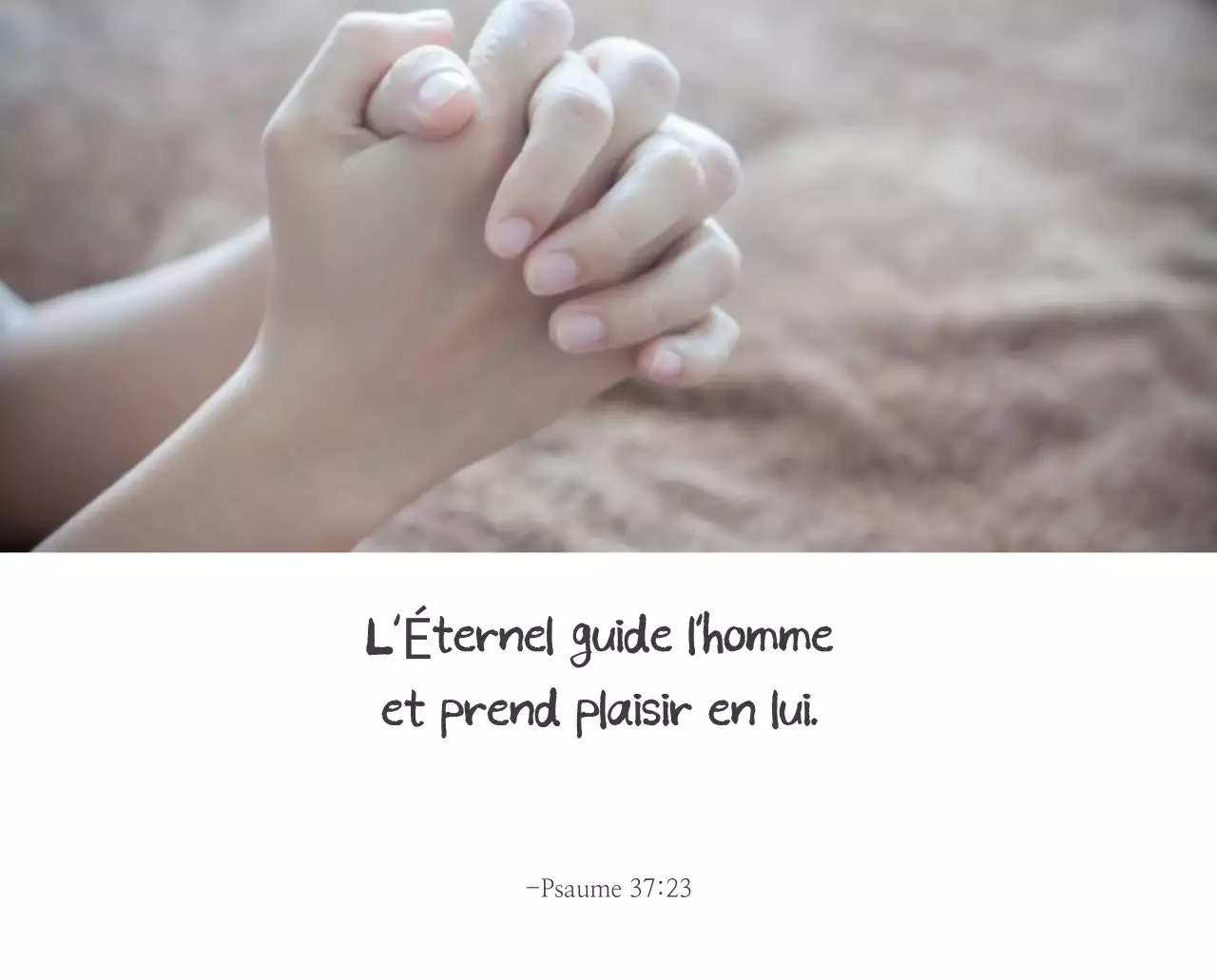 Calligraphie simple Promotion de l'église biblique