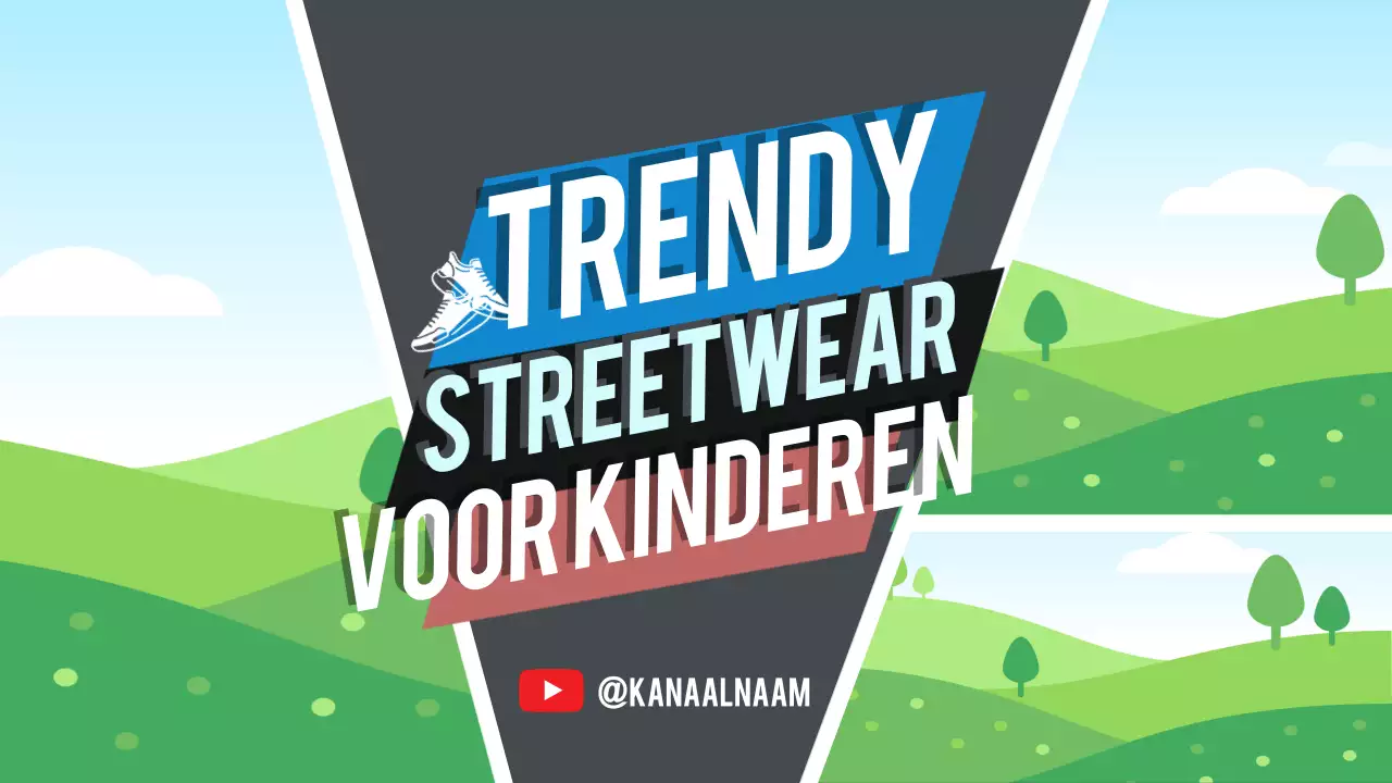 Zwarte Trendy Mode Advertentie