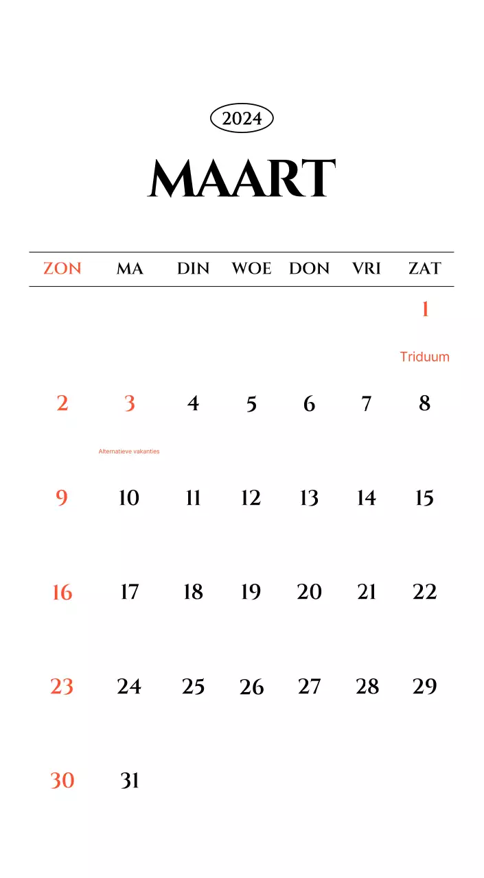 Eenvoudige kalender met zwart-wit emotionele reisfotografie concept