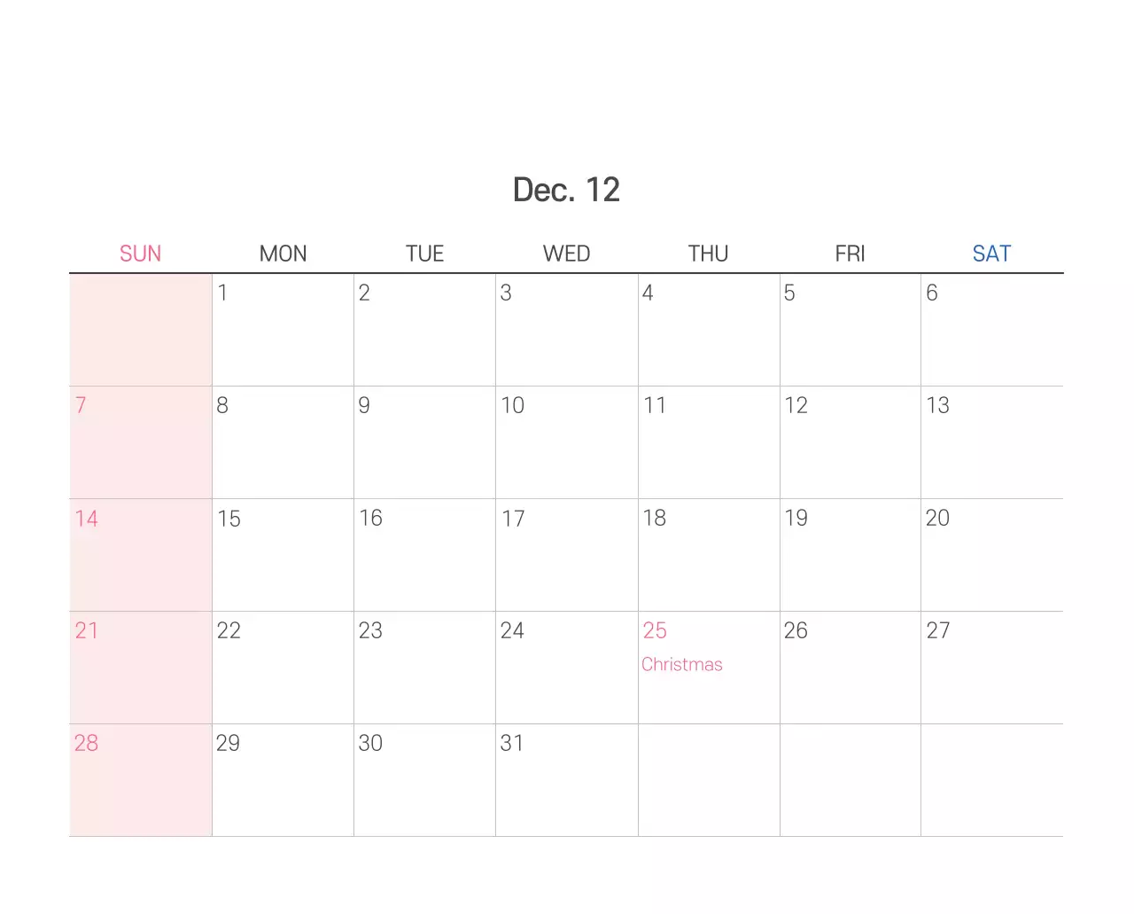 Ilustrasi gereja yang bersih dengan warna pastel