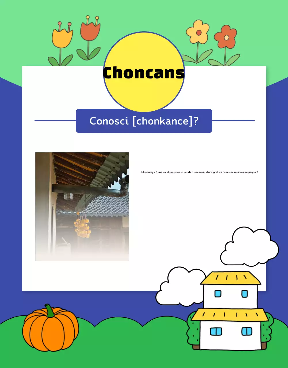 Promuovere la bellezza azzurra della natura