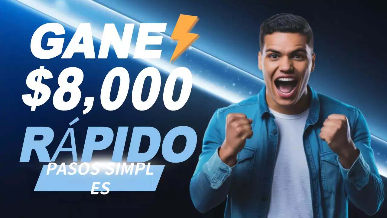 promoción blue modern finance