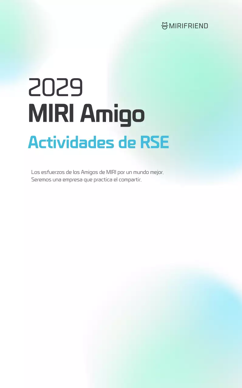 Promoción de la contribución social simple en degradado azul claro