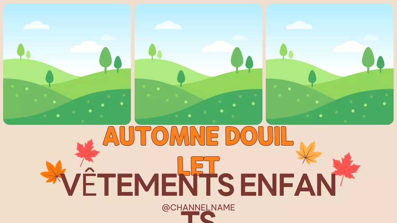 Orange Rustic Kids Promotion