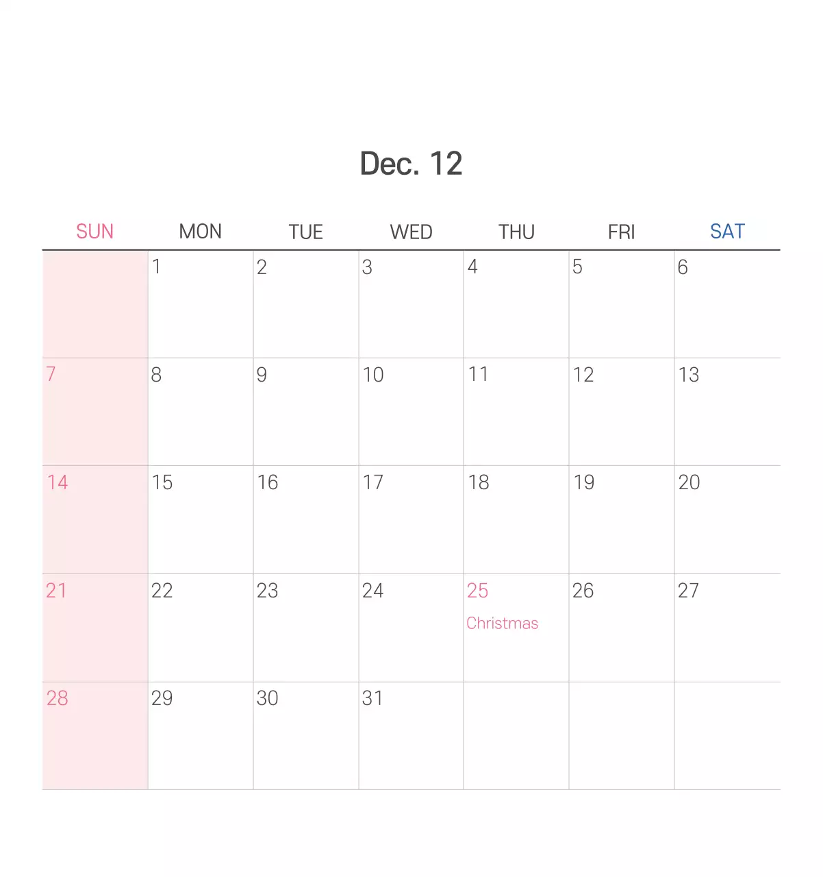 Ilustrasi gereja yang bersih dengan warna pastel