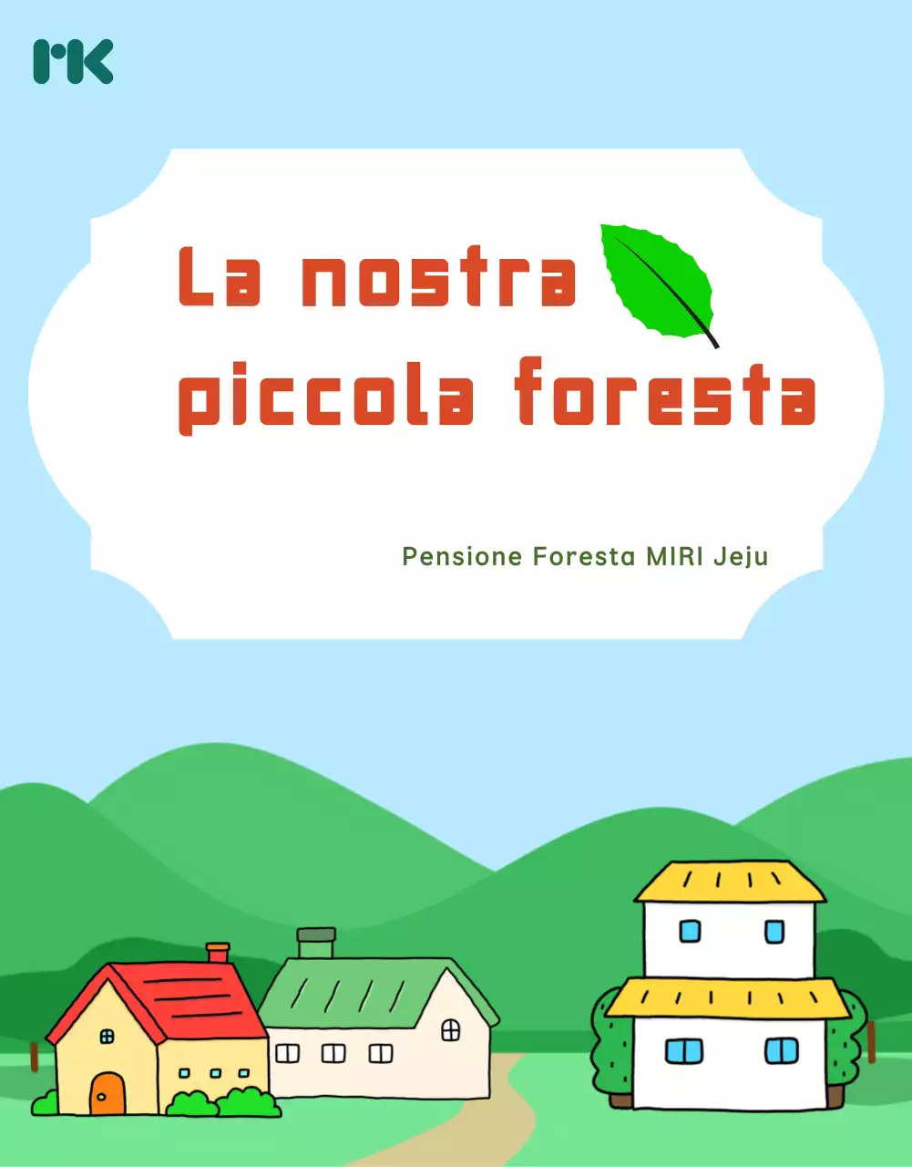 Promuovere la bellezza azzurra della natura