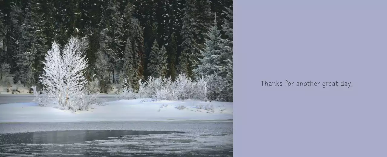 White clean botanical nature calendar