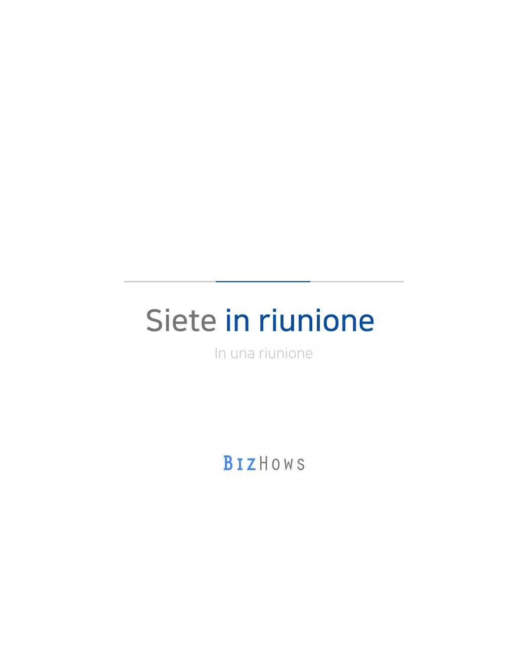 Calendario moderno blu Calendario moderno blu