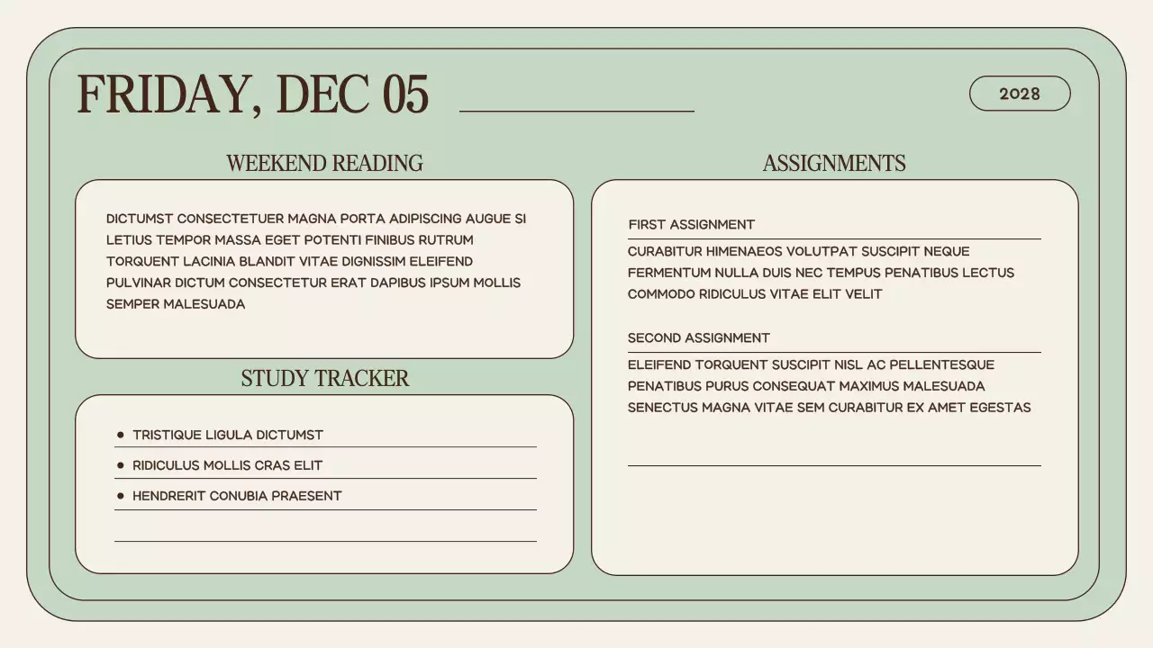 Sage Simple School Planner Presentation