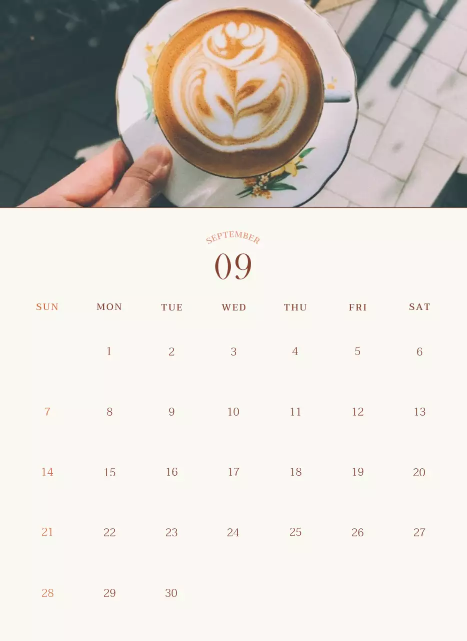 Promosikan Kafe Vintage Beige