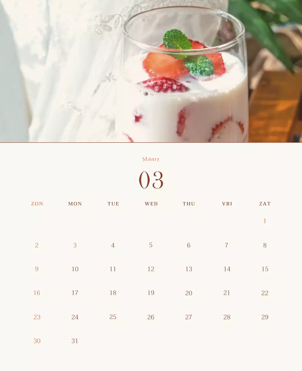 Promoot Beige Vintage Café