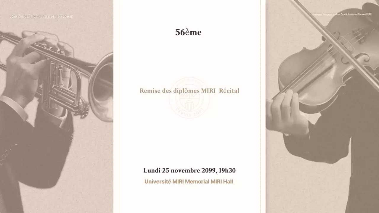 Beige Classical Guide des concerts