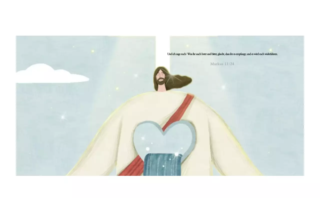 Pastell saubere Illustration Kirche