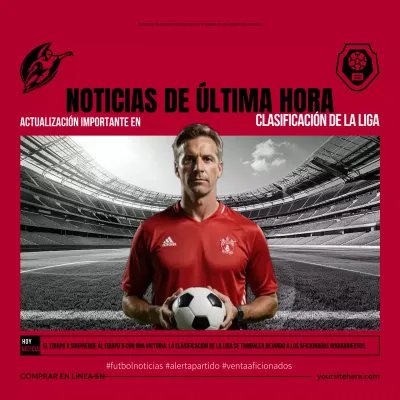 red bold sports anuncio