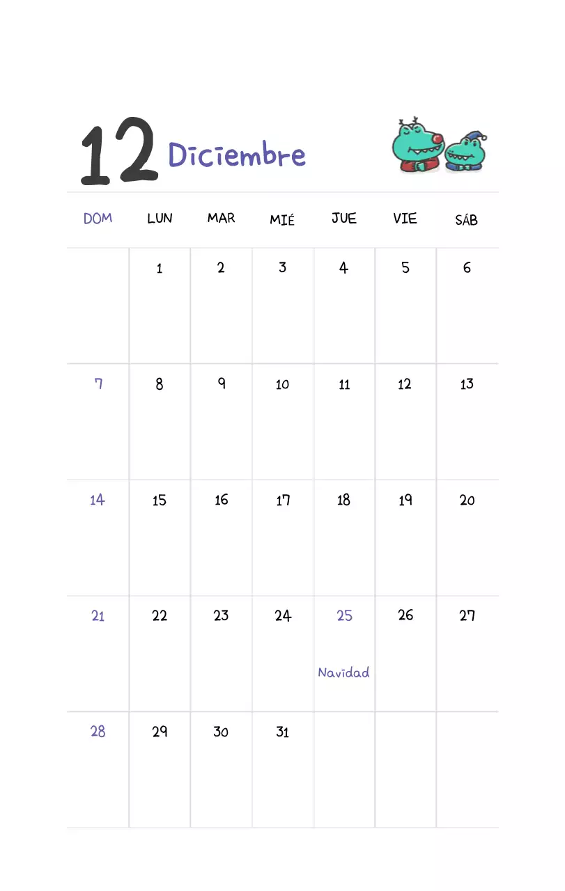 Un calendario con un bonito concepto de ilustración de Ago