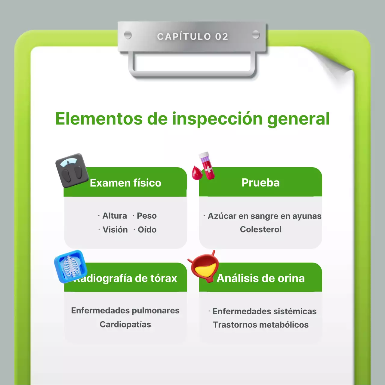 Guía para el chequeo simple anual