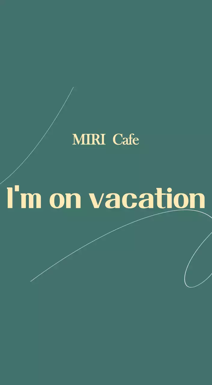 A modern cafe calendar with drink of the month recommendations