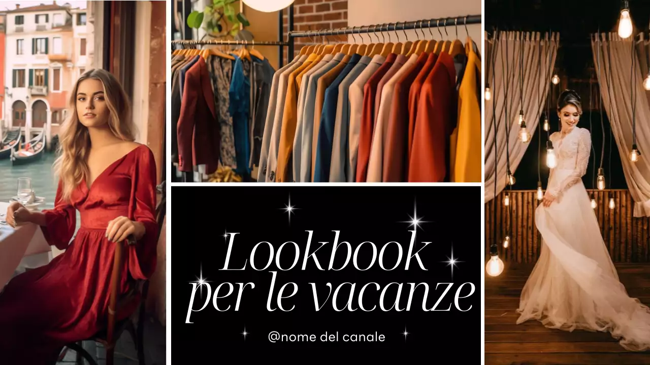 Rosso Promozione moda elegante