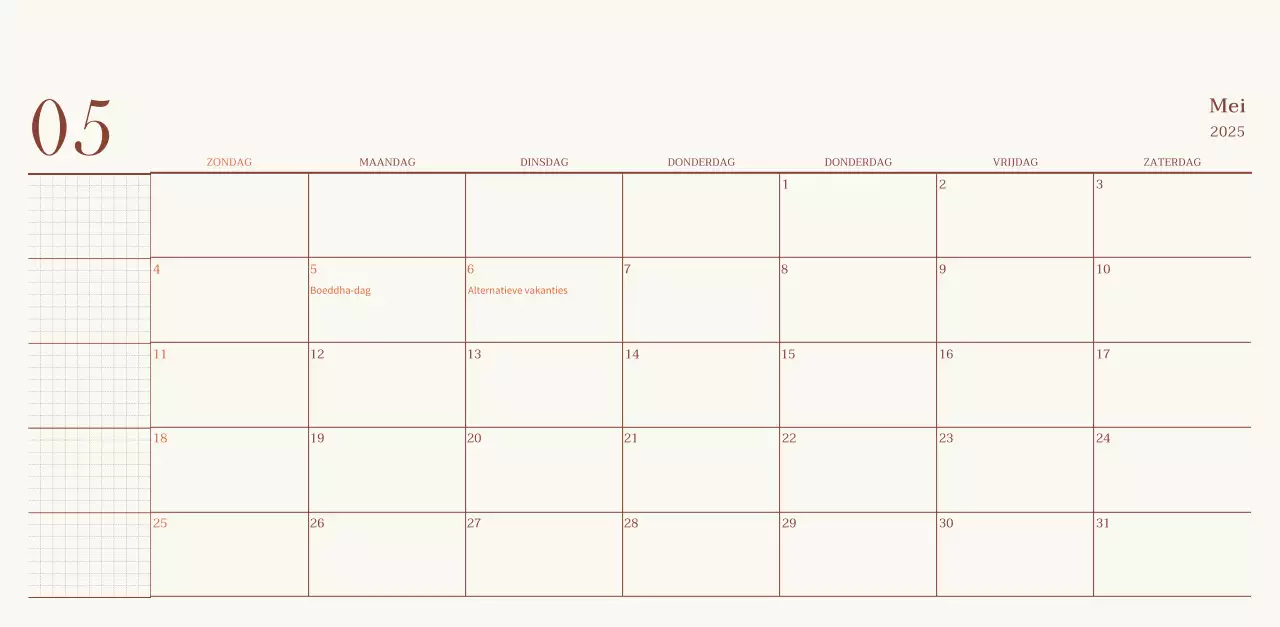 Promote Beige Vintage Café