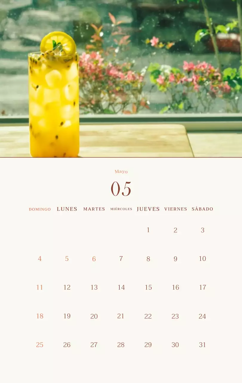 Promover Beige Vintage Cafe