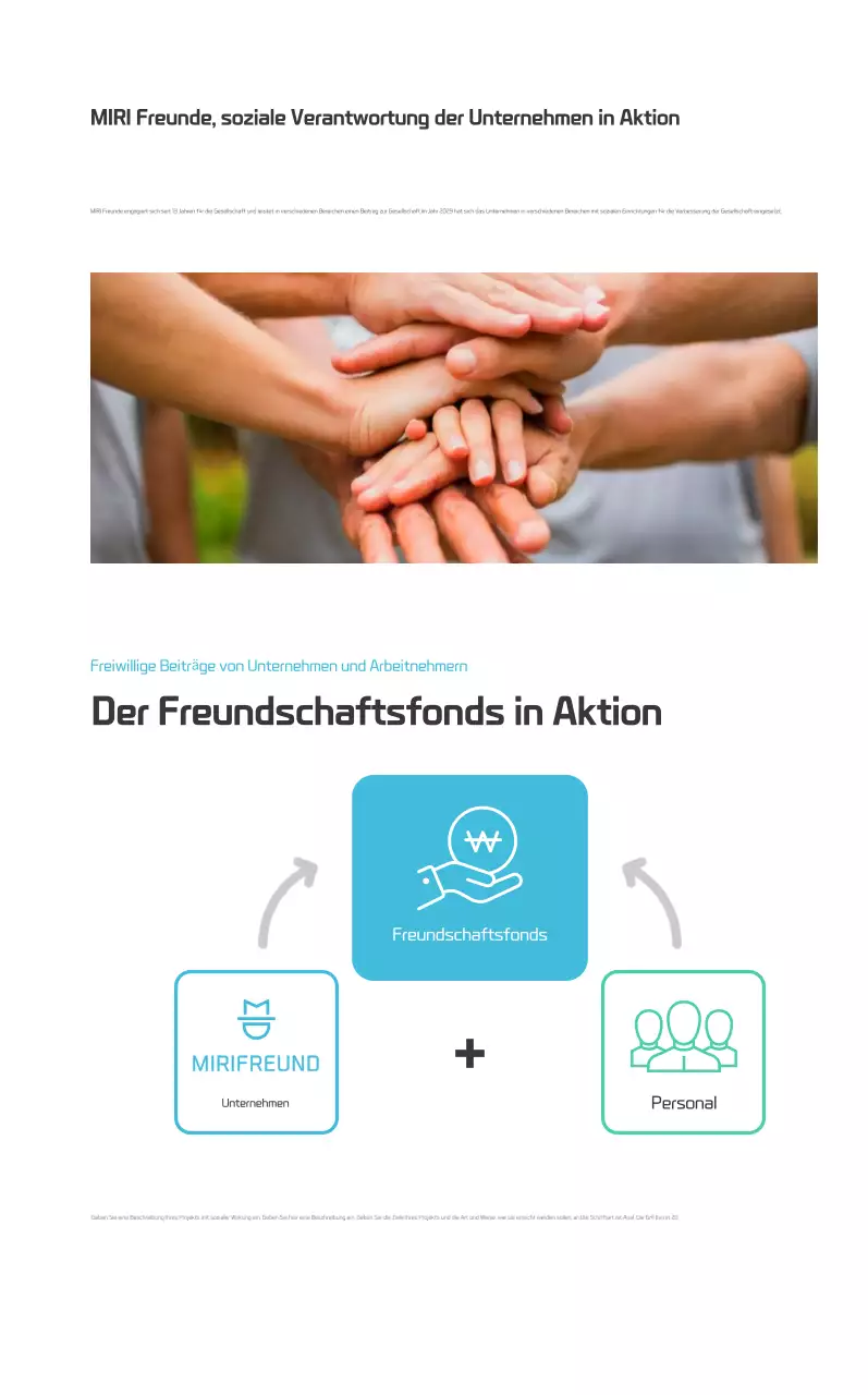 Hellblauer Farbverlauf einfache Sozialbeitragsförderung